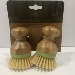 Bamboo Mini Scrub Brush